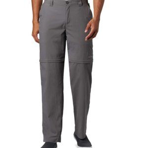 NWT Columbia Blood & Guts Convertible Pants - Gray